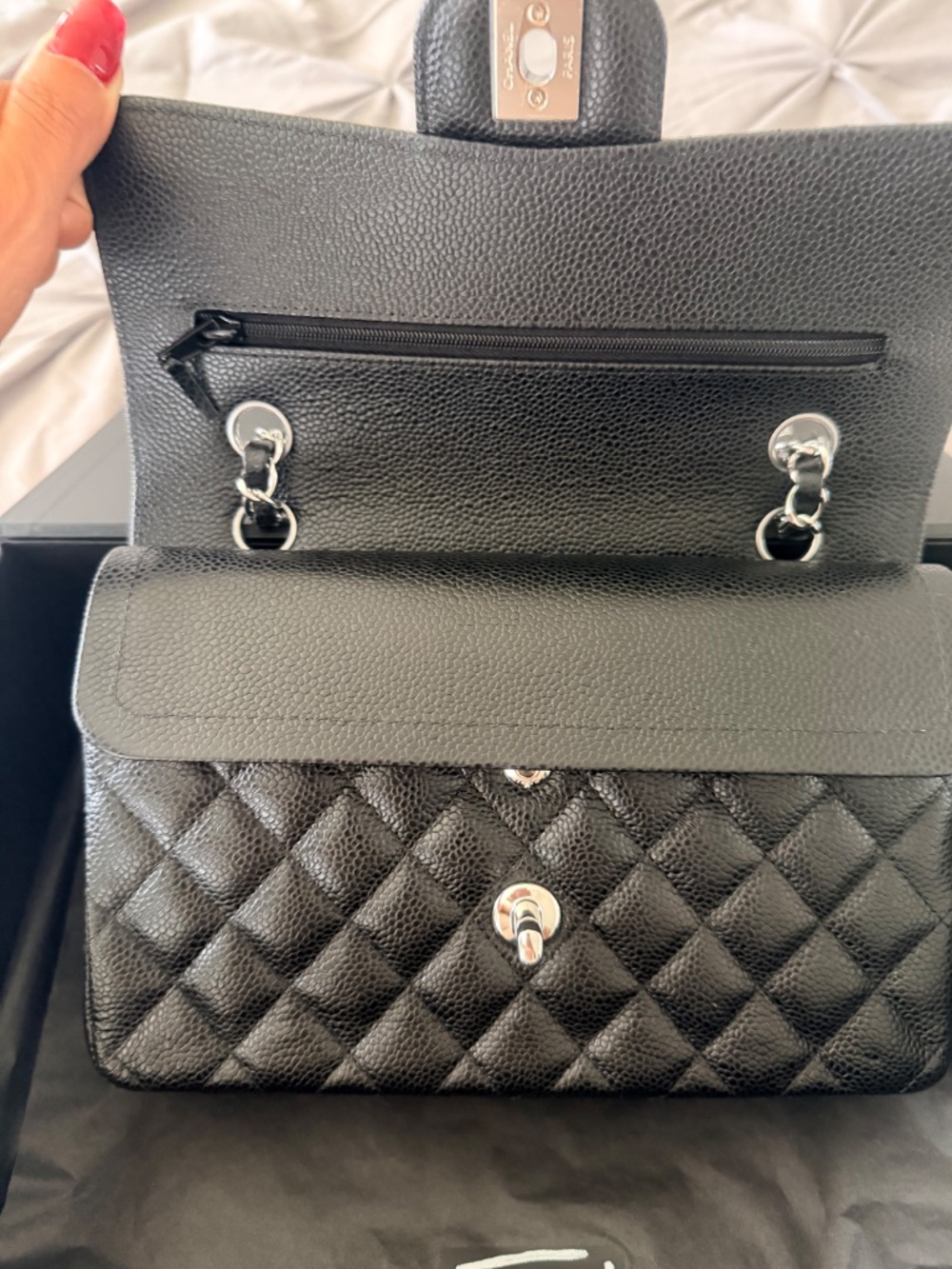 Chanel Small Classic Handbag - Picture 4 of 14